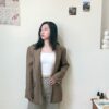 版型滿分質感西裝外套-卡其