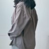 人人一件小格子襯衫-咖