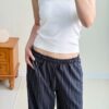 基礎款圓領羅紋bra top-4色