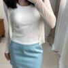 基礎款圓領羅紋bra top-4色